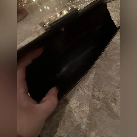 💚❤️GUC❤️💚 Gucci Fold Wallet Sherry Line Long Wallet GG Brown Canvas with leather - Picture 12 of 12